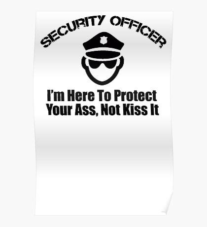 funny security posters redbubble