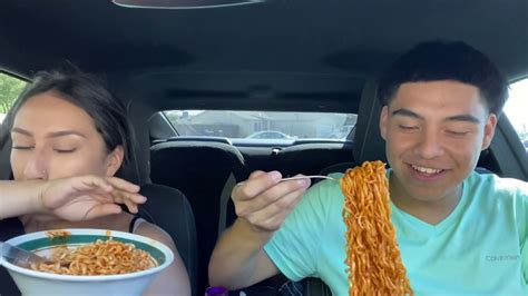 Spicy noodle challenge! Fail! - YouTube