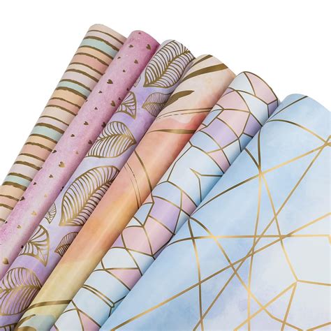 birch  gift wrapping paper sheet premium design paper