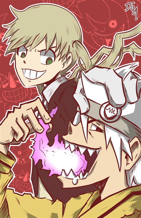 ArtStation - Soul and Maka (Soul Eater) - Fan art