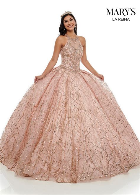 Rose Gold Glitter Quinceanera Dress at Hilda Connor blog