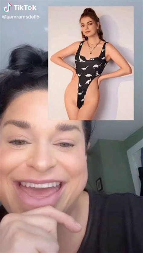 Woman with world's largest mouth in hysterics after trying on 'vagina