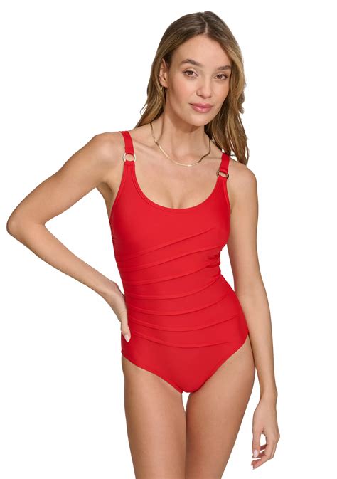 DKNY Starburst One Piece Swimsuit | Belk
