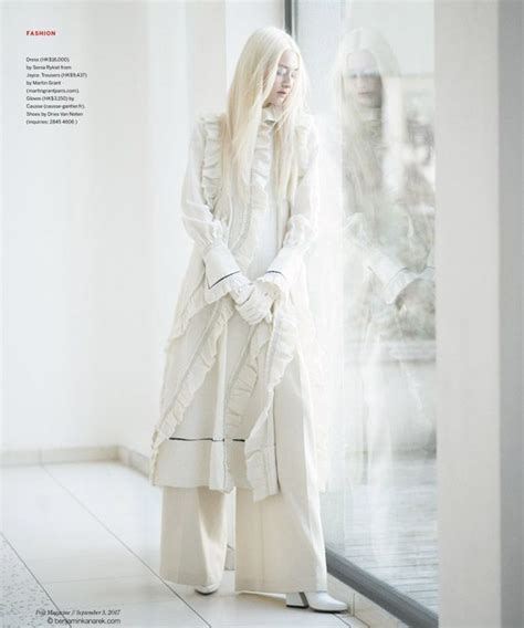 Luisa Moek in White Magic for POST Magazine September 2017 Issue