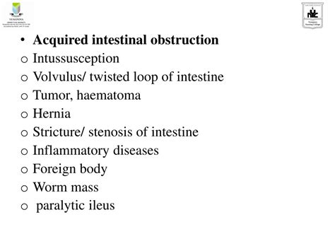 PPT - Intestinal obstruction PowerPoint Presentation, free download