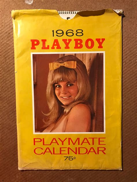Vintage 1969 Playboy Playmate Wall Calendar | #4664379254