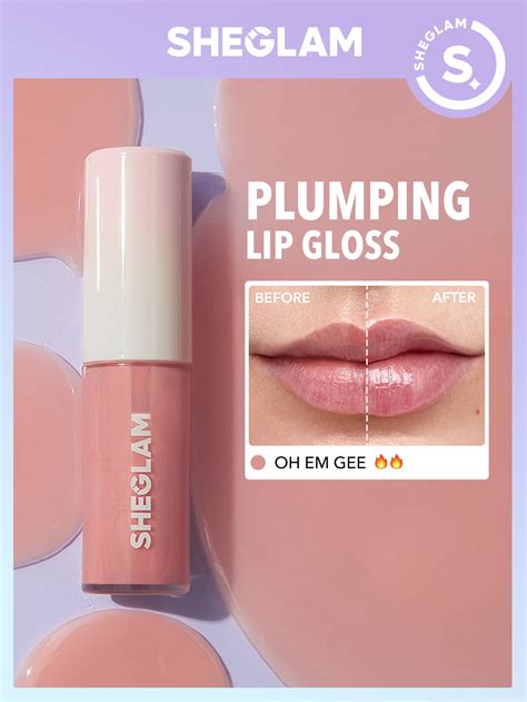 SHEGLAM Hot Goss Plumping Lip Gloss-Oh Em Gee