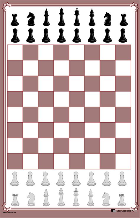 Ordem Do Tabuleiro De Xadrez - Cor do Tabuleiro de Xadrez Storyboard o pt-examples