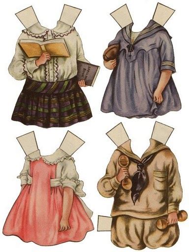 PEQUENO REBANHO: BONECA DE PAPEL FRIEND DOLLS
