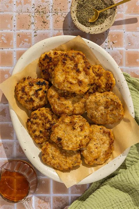 Maple Chicken Breakfast Sausage Patties | Begin With Balance