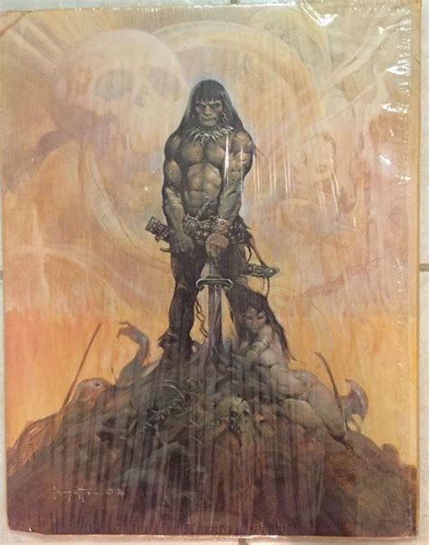 CONAN The BARBARIAN POSTER Vintage 1974 - Very Nice Artwork and ...