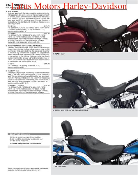 Harley-Davidson Softail® Parts and Accessories Catalog by Harley ...