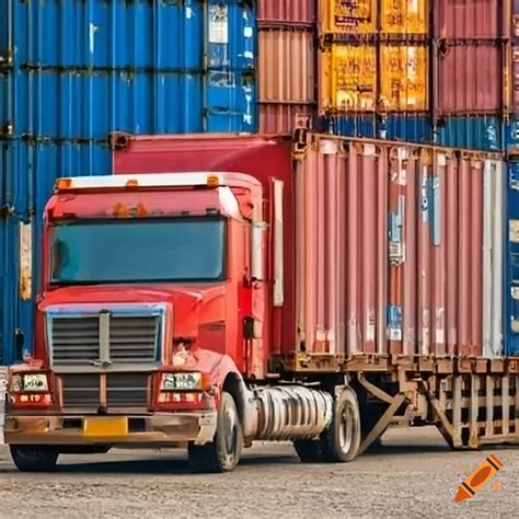 truck   shipping container