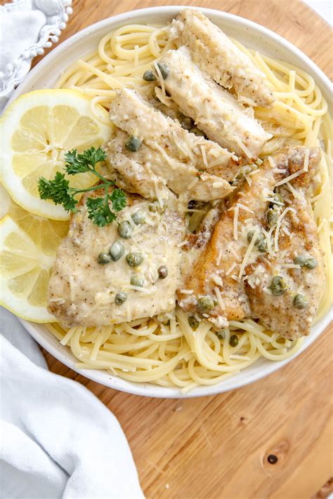 Creamy Lemon Chicken Piccata Recipe With Capers