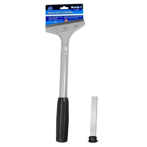 blue spot long handle scraper mm blade  sealants  tools direct