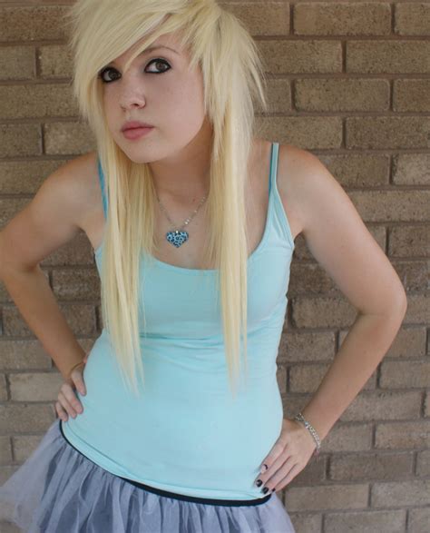 blonde scene girl - Emo & Scene Hairstyles Photo (11148248) - Fanpop