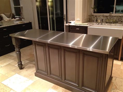 Stainless Steel Countertop Bar