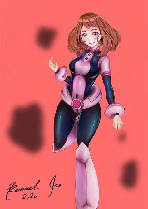 ArtStation - Uravity Fanart [ Uraraka Ochaco ]