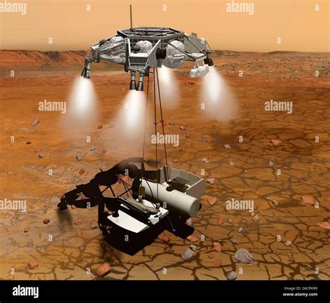 mars sample return mission artwork  concepts   proposed mars