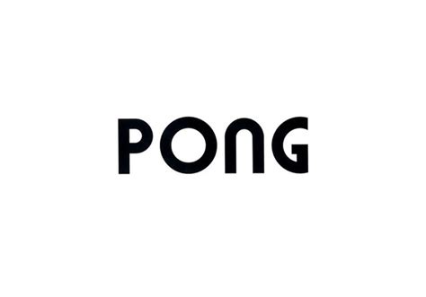 ⊹⊞⋈⊠⊹ — gameandgraphics: PONG GRAPHICS! Logo, packaging...