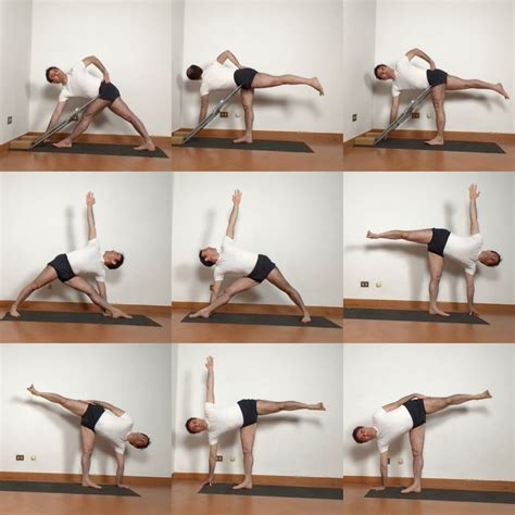 Preparation Ardha Chandrasana and Parivrtta Ardha Chandrasana ...