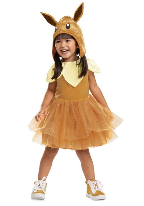 Eevee Pokemon Toddler Dress Costume | Pokemon Costumes