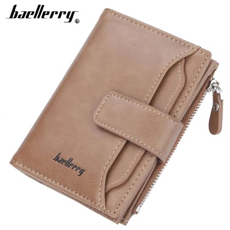 Мужские кошельки baellerry, модный короткий дизайн, на молнии ...