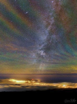 Incredible! Skywatcher Captures Colorful Rainbow Airglow Over Azores ...