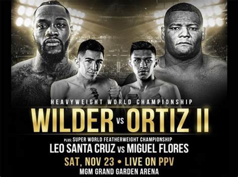 Wilder vs Ortiz II | All Clubs - Club Risque