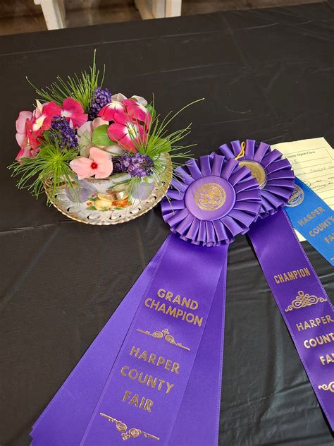 Harper County Fair - Flowers Department