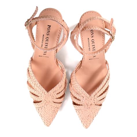 MORITZ WET NUDE HEEL SHOES