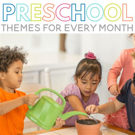 Preschool Themes for Every Month - Sarah Chesworth