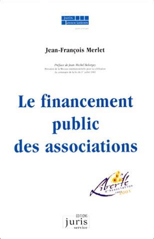 le financement public des associations activites assoc de jean