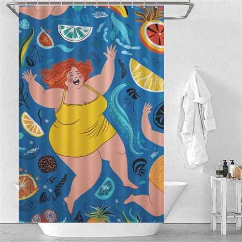 Silly Bum Butt Shower Curtain-Cottoncat