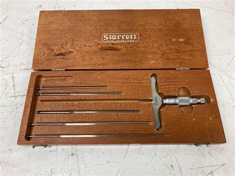 Starrett 449 Micrometer Depth Gauge - Optical Accessories - BMI Surplus