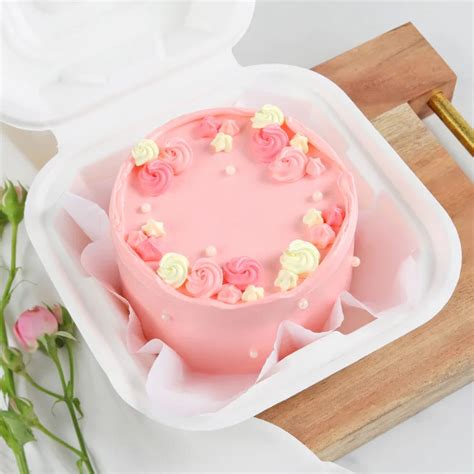 Floral Strawberry Bento Cake - Your Koseli Celebrations