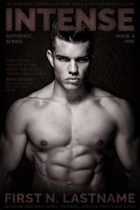 Erotic paranormal romance premade book cover: Intense
