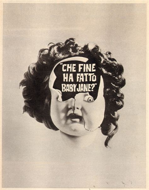 GENERAZIONI e "PICK-UP": (1963) locandina - CHE FINE HA FATTO BABY JANE