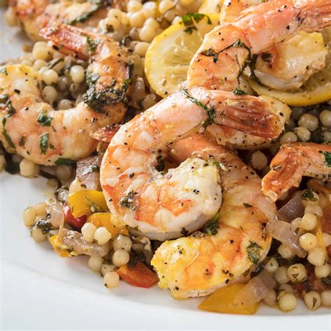 Shrimp With Mediterranean Couscous