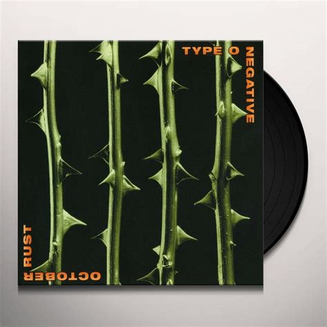 Type O Negative October Rust Album - Type O Negative OCTOBER RUST Vinyl Record - 180 Gram Pressing