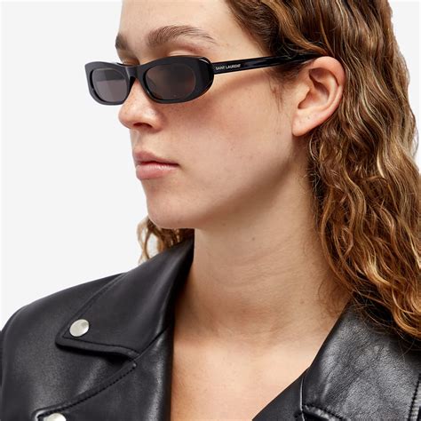 Saint Laurent SL 557 Shade Sunglasses Black | END. (KR)