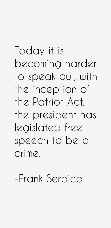 Frank Serpico Quotes. QuotesGram