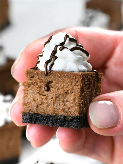 Chocolate Cheesecake Bites | Tastes Like Happy – Food & Recipe Blog