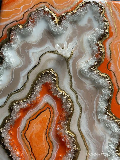 Resi Wall Art Geode Wall Art Resin Geode Resin 3D Painting - Etsy