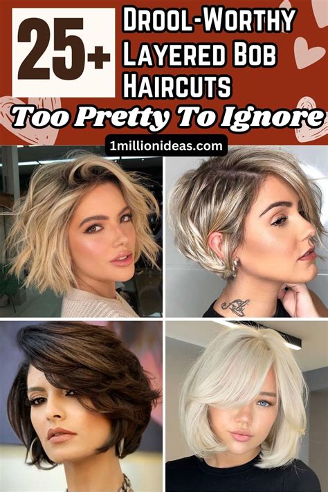 25+ Drool-Worthy Layered Bob Haircuts Too Pretty To Ignore - Woman ...
