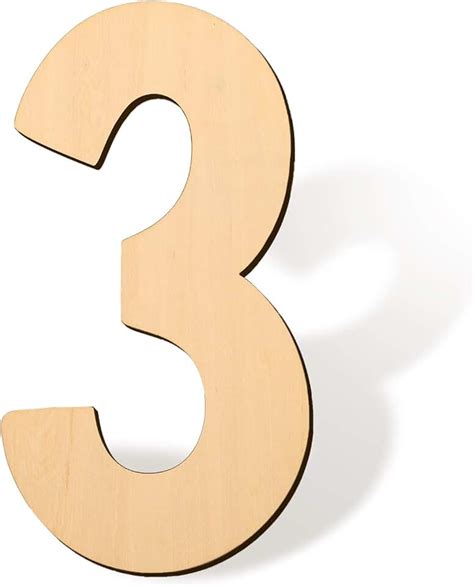 amazoncom wooden numbers