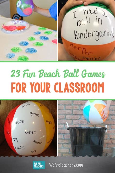 23 Fun Beach Ball Games and Activities to Pep Up Your Classroom