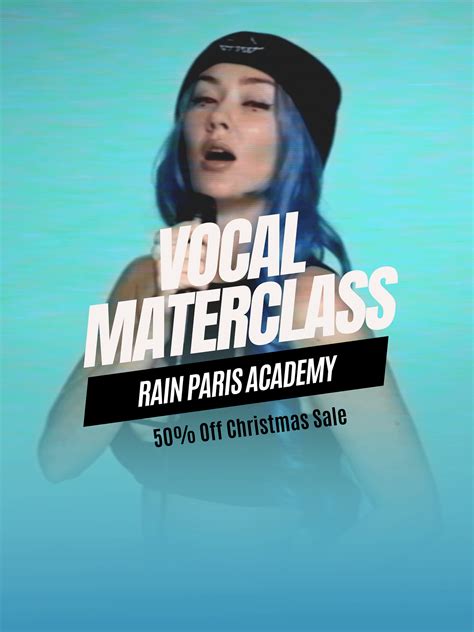 Rain Paris Vocal Masterclass | Rain Paris