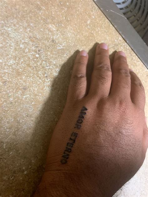 Amor Eterno | Hand tattoos, Tattoos, Tattoo quotes