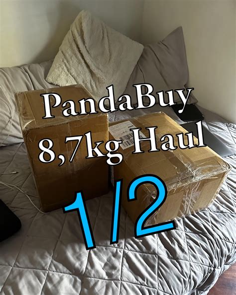 My PandaBuy Haul 8.7kg FIRST part. (Supreme sweatpant, Stussy hoodie